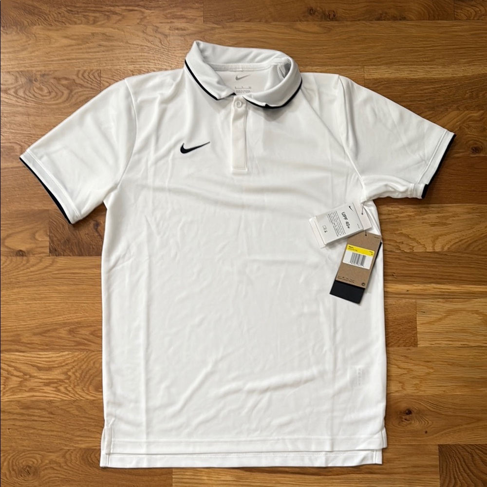 Nike Men's Classic White Polo Shirt